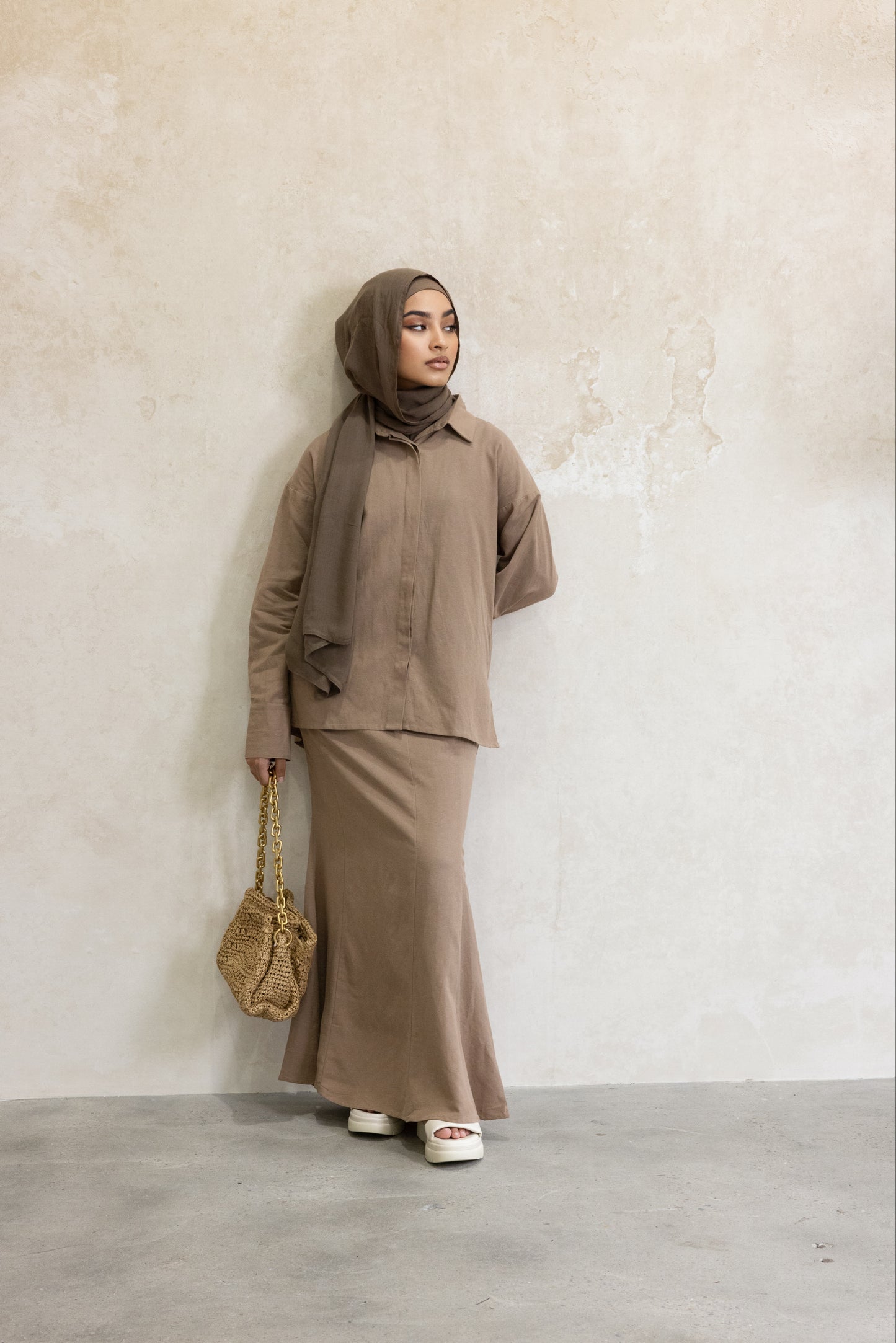 Ember Linen Set- Walnut