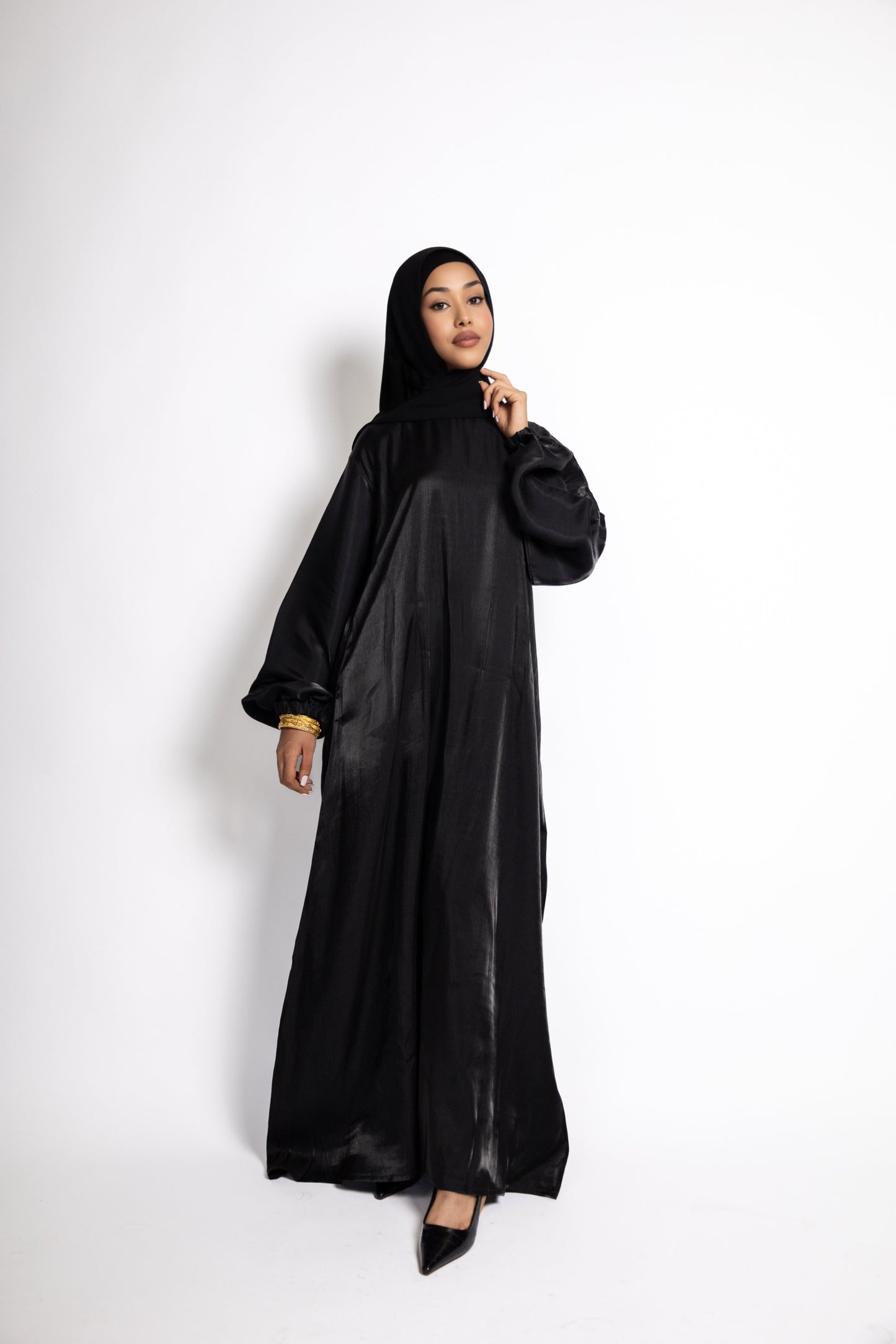 Iris dress - Onyx black